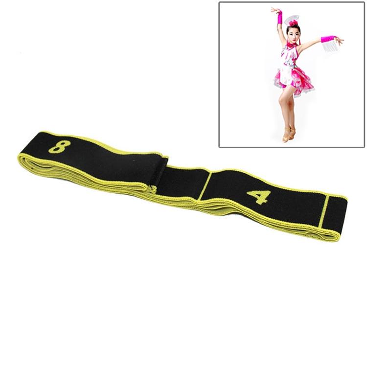 Children 8 Lattice Yoga Stretch Band Dance Elastic Band Resistance Band(Blue)