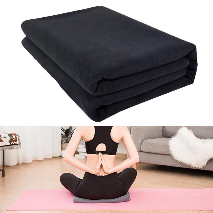 Yoga Blanket Meditation Auxiliary Blanket Yoga Supplies(Deep Purple)