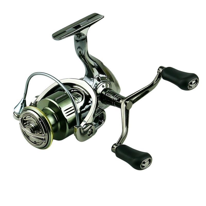 YUMOSHI SE2500 Dual Handle Zero-Gap Spinning Reel Balanced Anti-Shake Design, 5.2:1 Gear Ratio